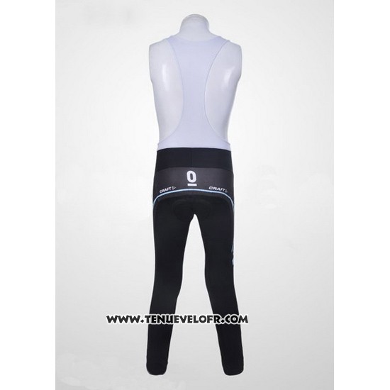 2011 Maillot Ciclismo Trek Leqpard Champion Suisse Rouge et Blanc Manches Longues et Cuissard